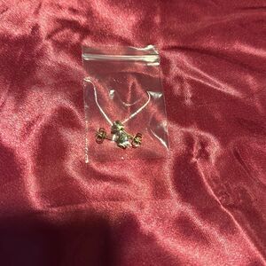 New stud earrings